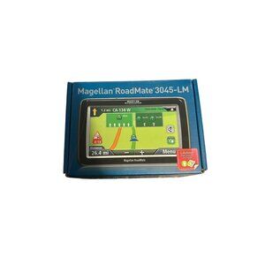 Magellan RoadMate 3045-LM GPS Navigation System With Lifetime Maps & Traffic Upd